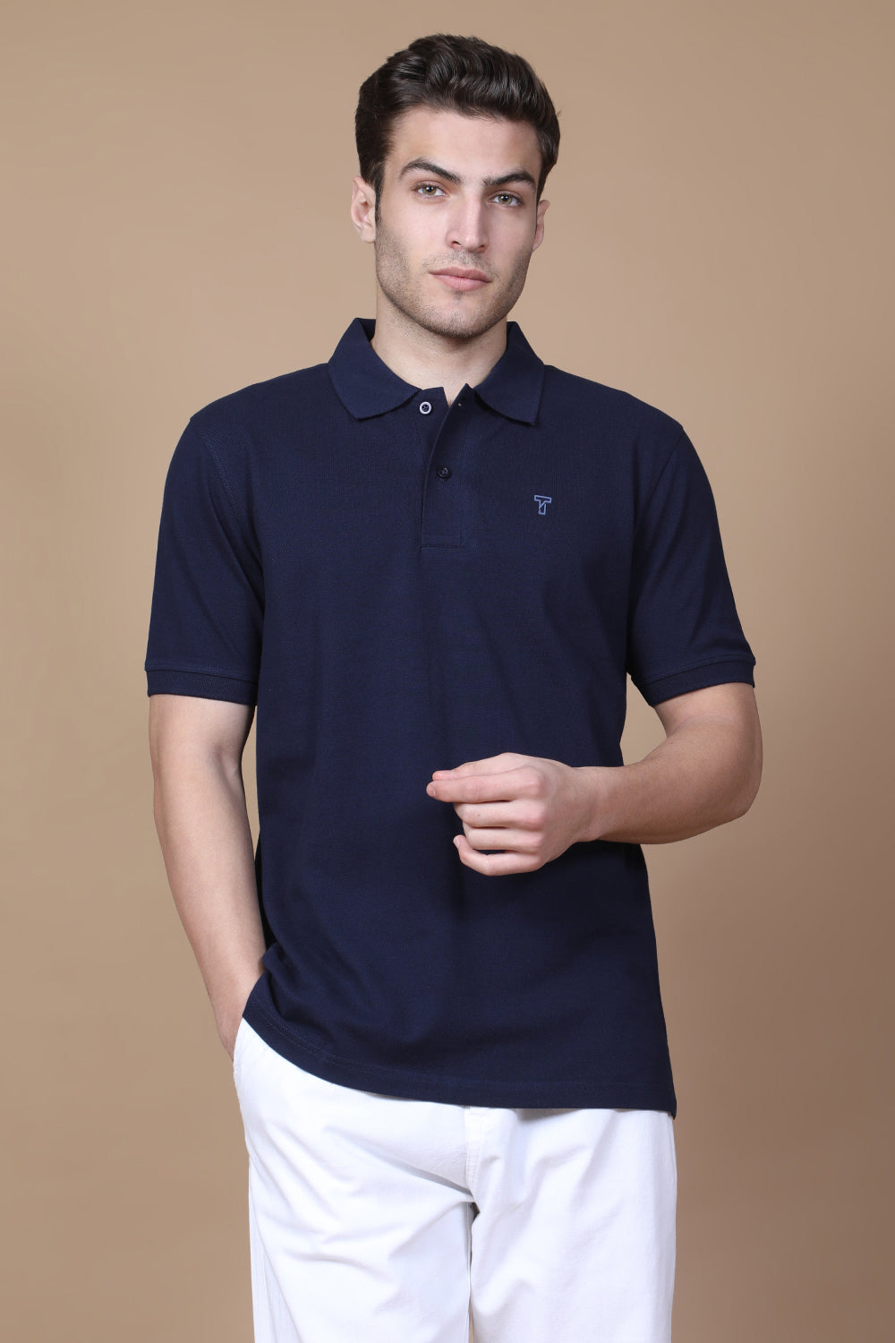 Midnight Classic Polo – Navy Blue