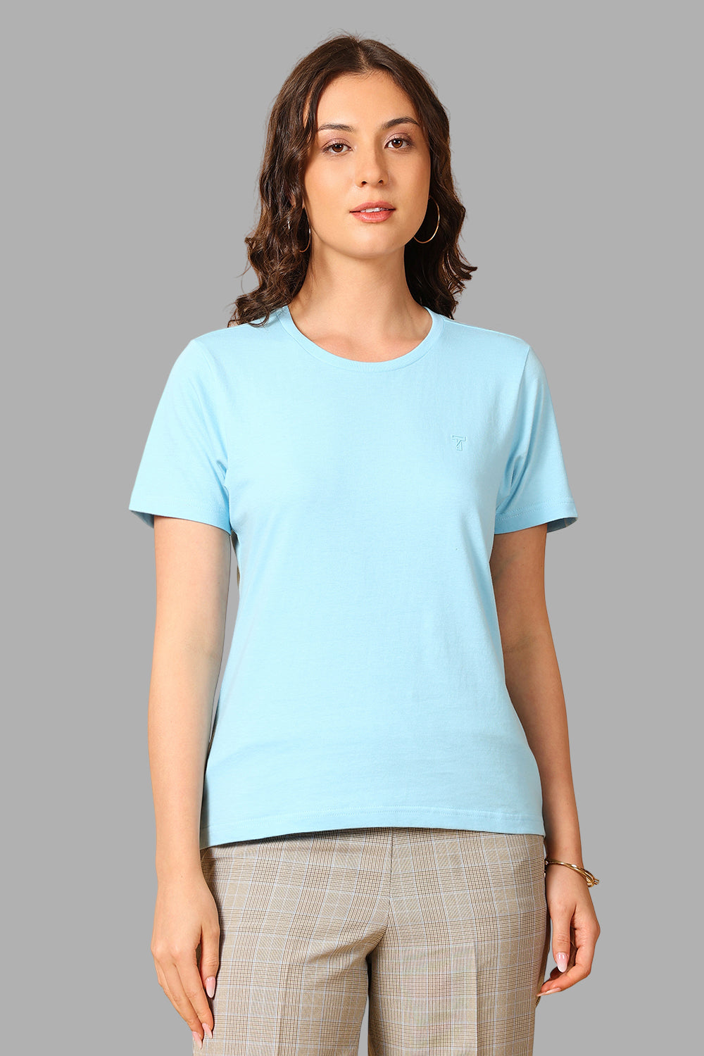 Skyline Everyday Tee – Sky Blue