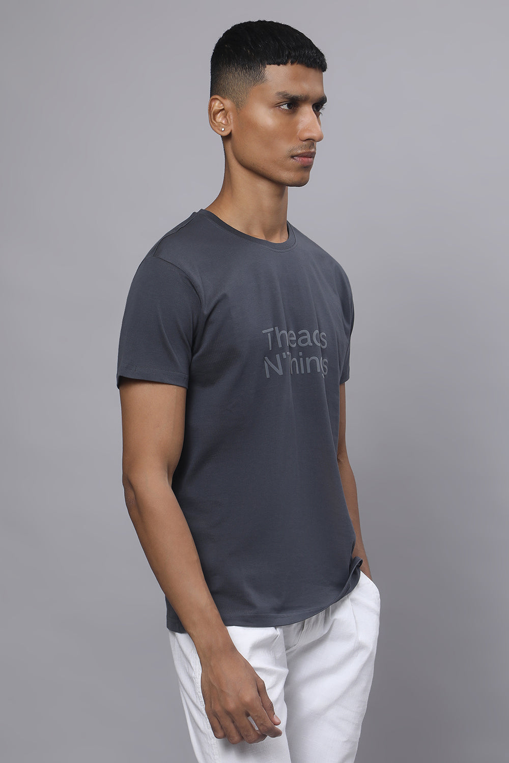 Sterling Luxe Supima Tee – Grey