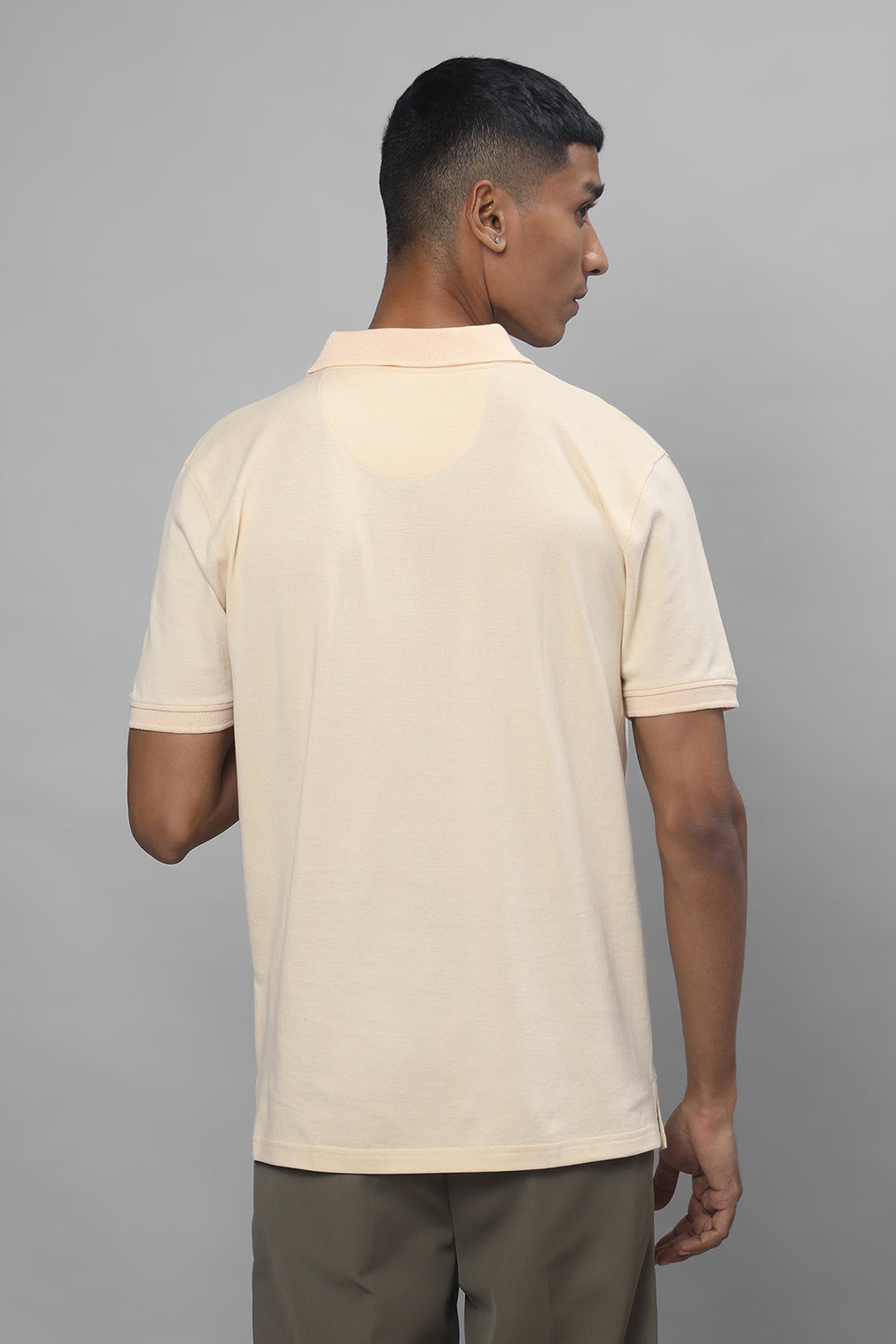 Ivory Edge Polo - Ivory
