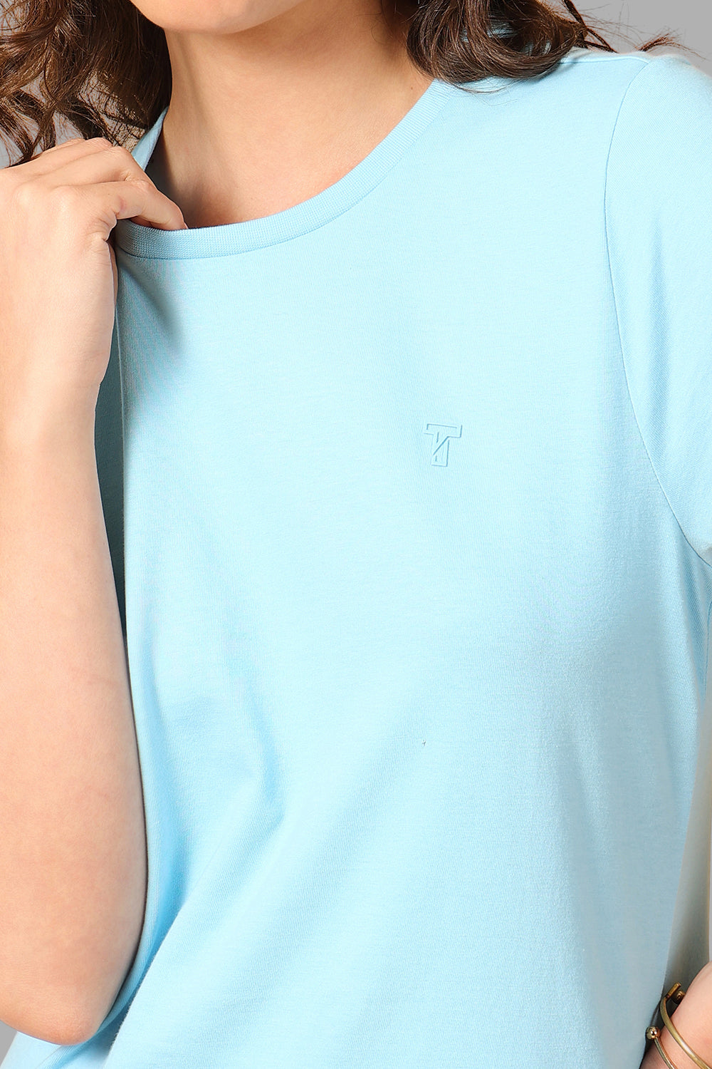 Skyline Everyday Tee – Sky Blue