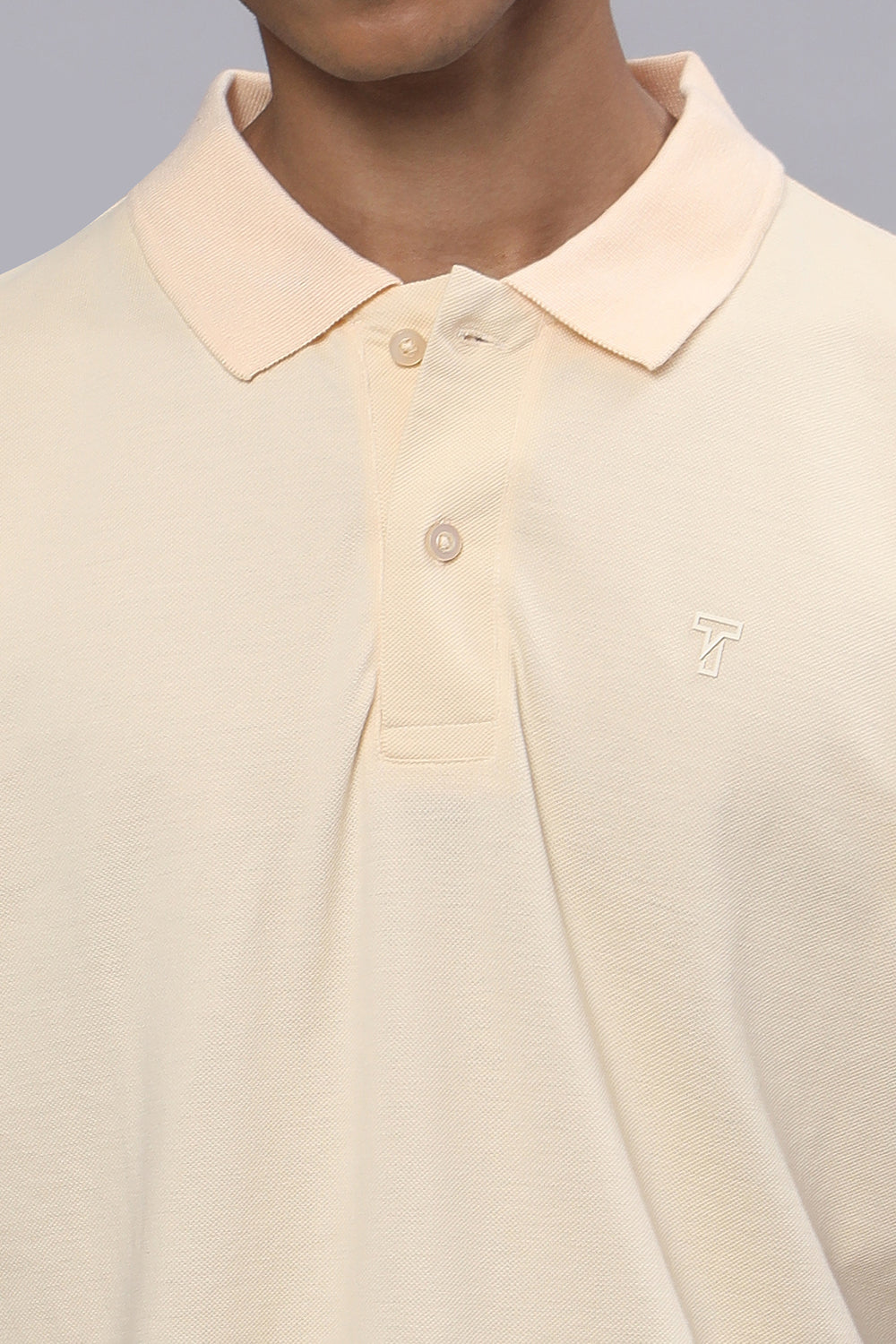 Ivory Edge Polo - Ivory