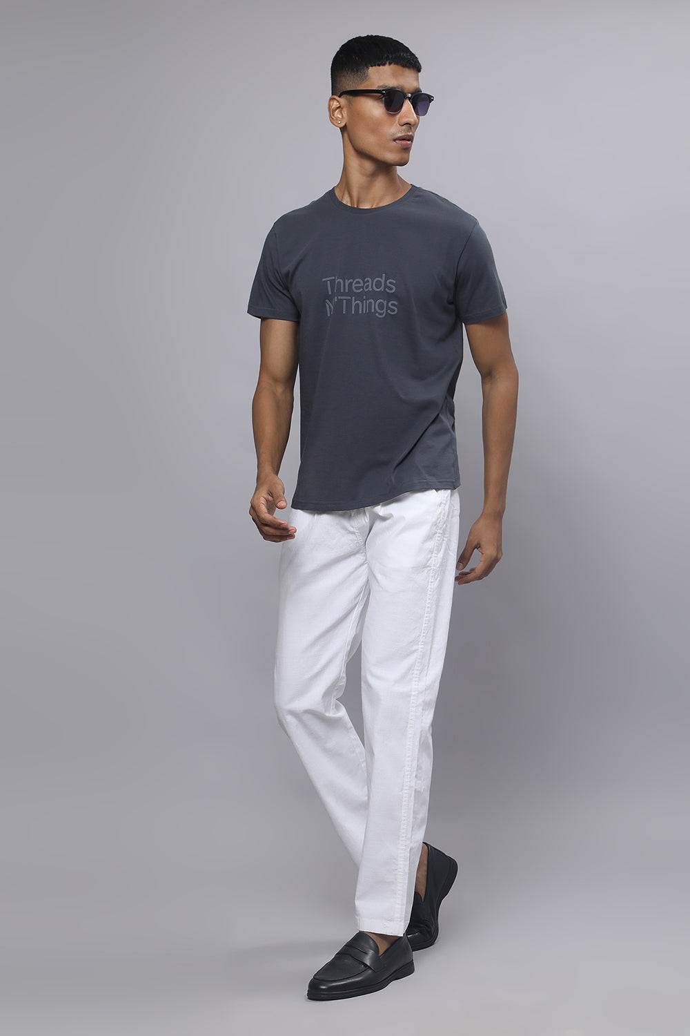 Sterling Luxe Supima Tee – Grey
