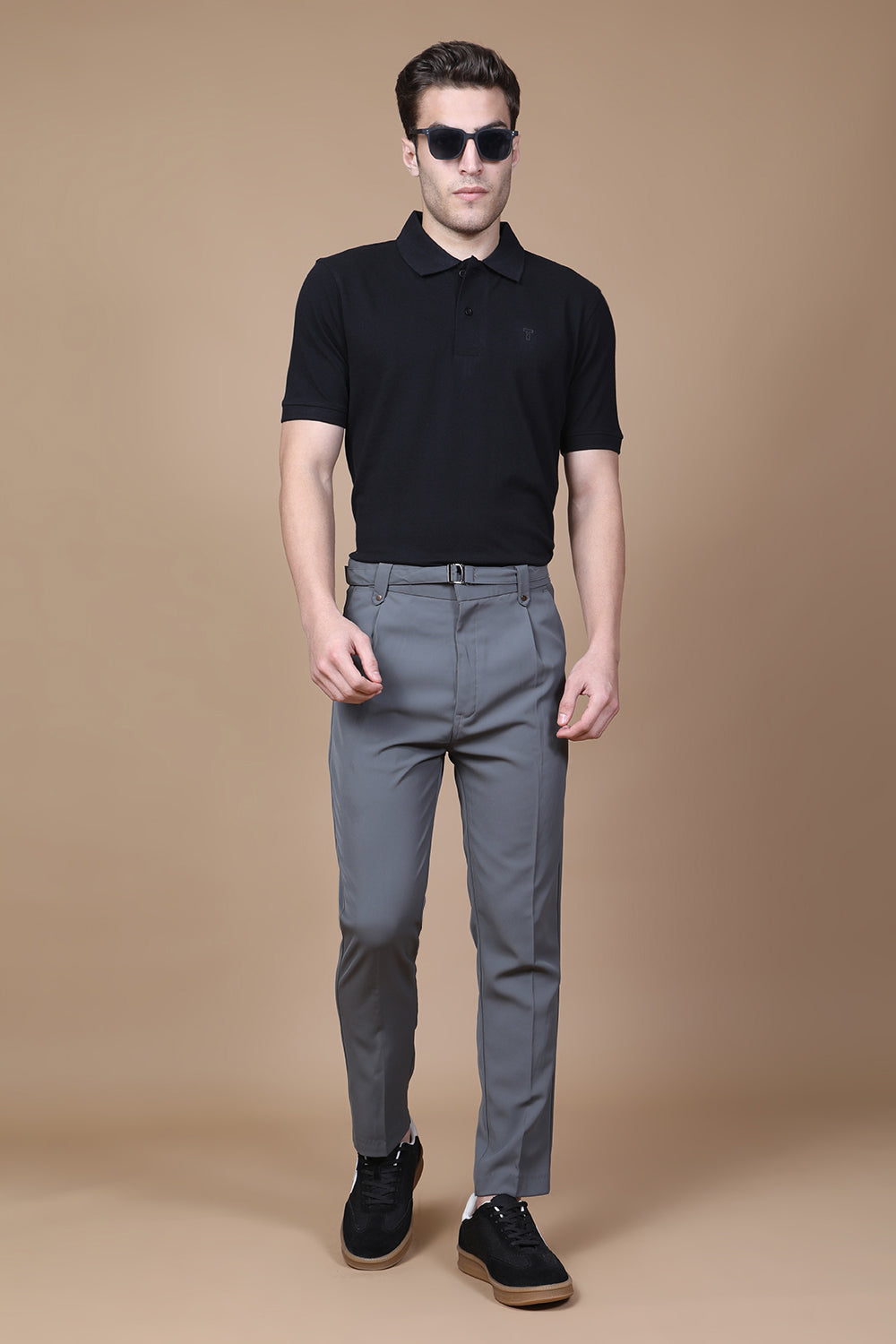 Onyx Essential Polo – Jet Black