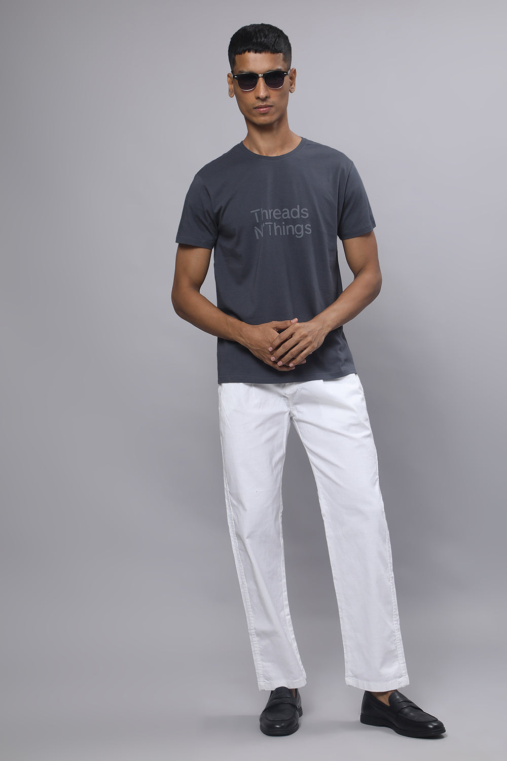 Sterling Luxe Supima Tee – Grey