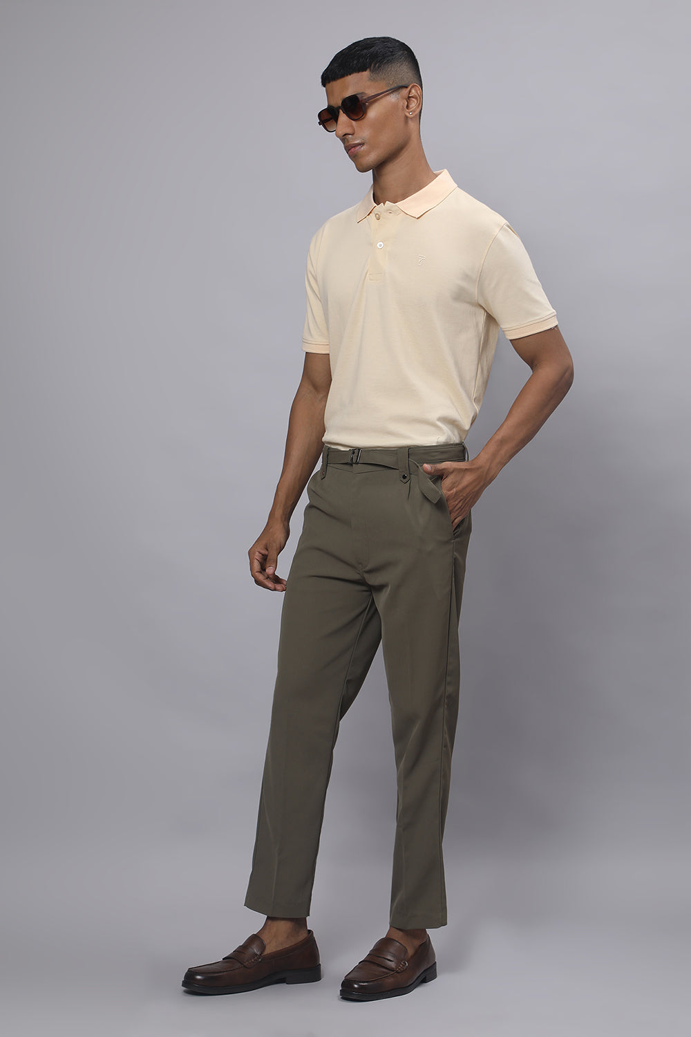 Ivory Edge Polo - Ivory