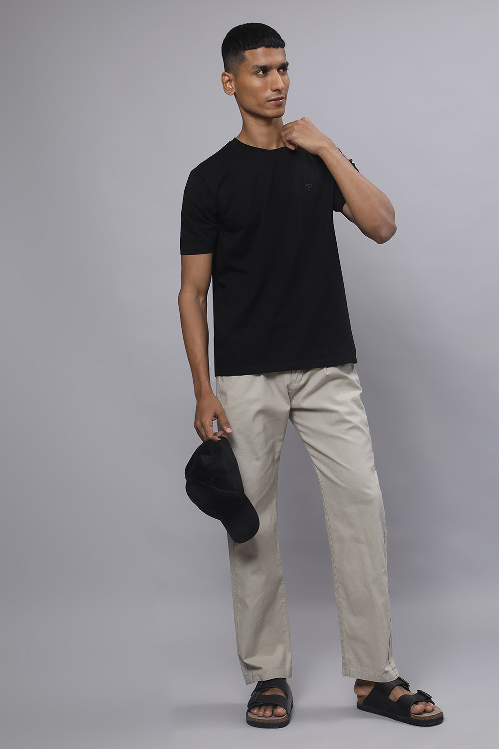 Onyx Everyday Tee – Jet Black